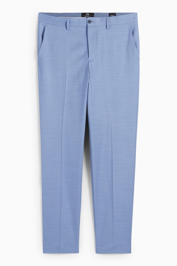 Heren - Broek uit het combi-systeem - regular fit - Flex - stretch - LYCRA® - lichtblauw