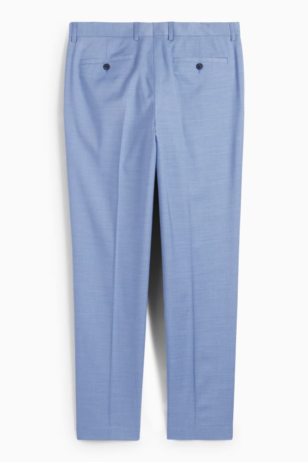 Heren - Broek uit het combi-systeem - regular fit - Flex - stretch - LYCRA® - lichtblauw