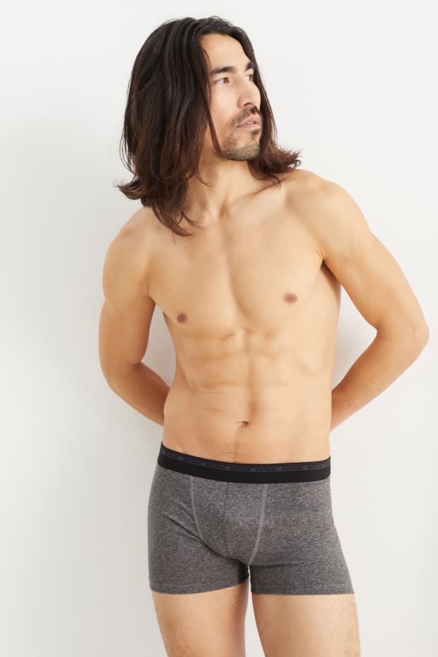 Home - Paquet de 3 - calçotets trunk - negre