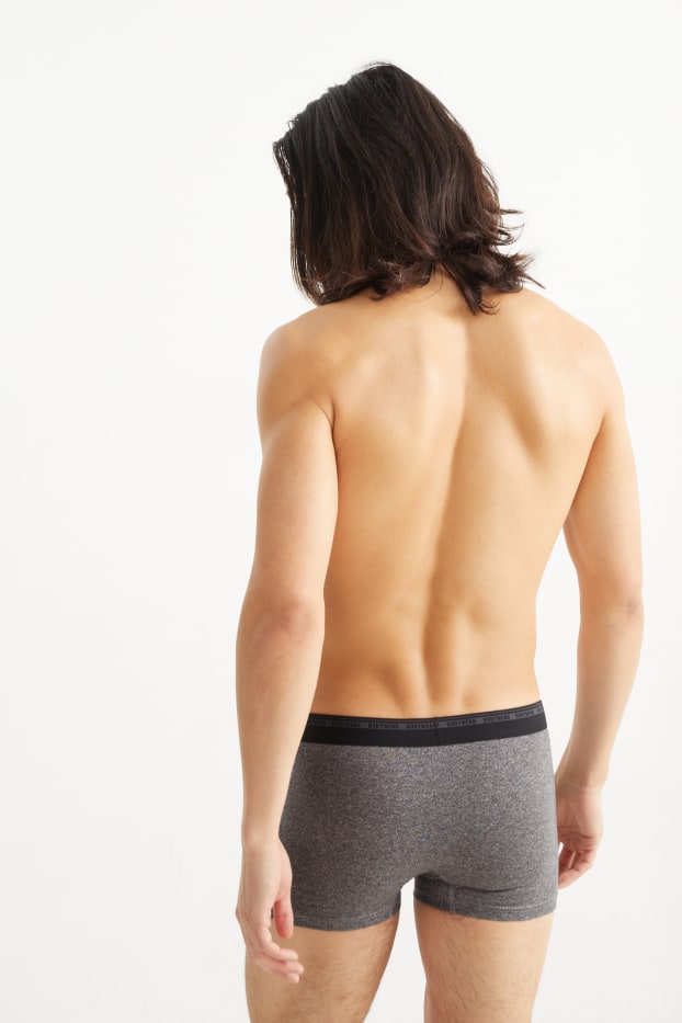 Home - Paquet de 3 - calçotets trunk - negre