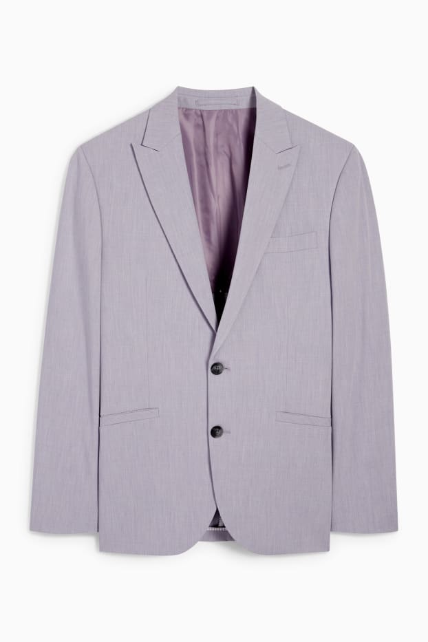 Hommes - Veste de costume - slim fit - Flex - 4 Way Stretch - violet