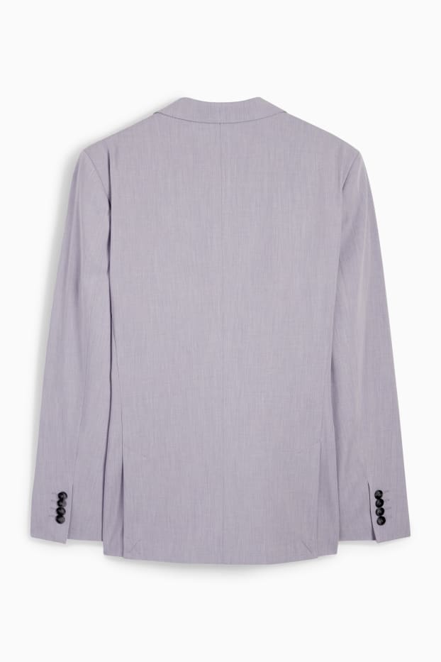 Hommes - Veste de costume - slim fit - Flex - 4 Way Stretch - violet