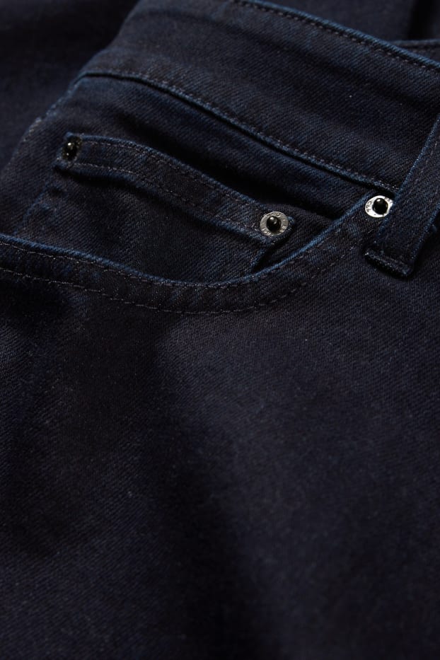 Heren - Premium Denim by C&A - straight jeans - LYCRA® - jeansdonkerblauw
