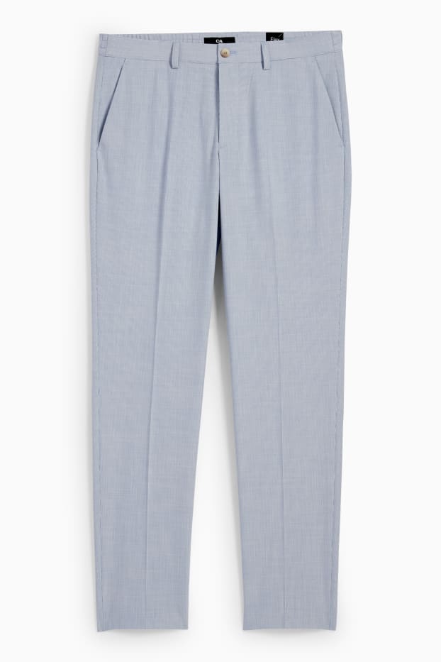 Bărbați - Pantaloni modulari - slim fit - Flex - albastru