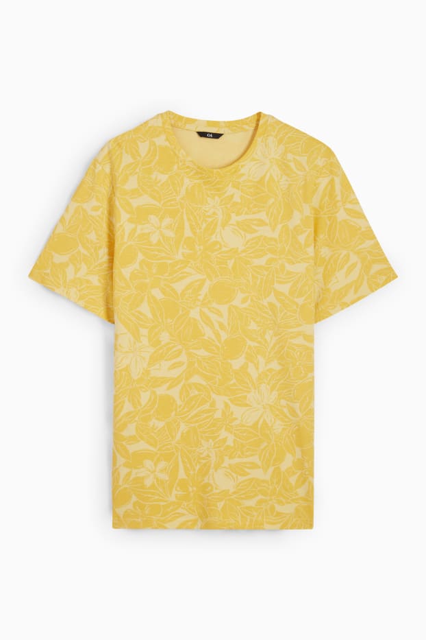 Herren - T-Shirt - gelb
