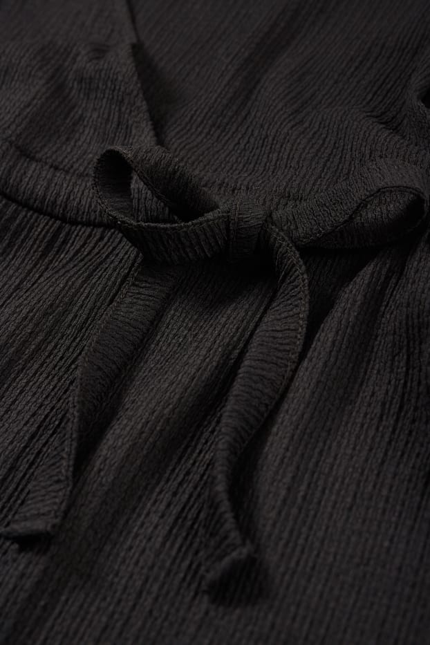 Women - Nursing blouse - black