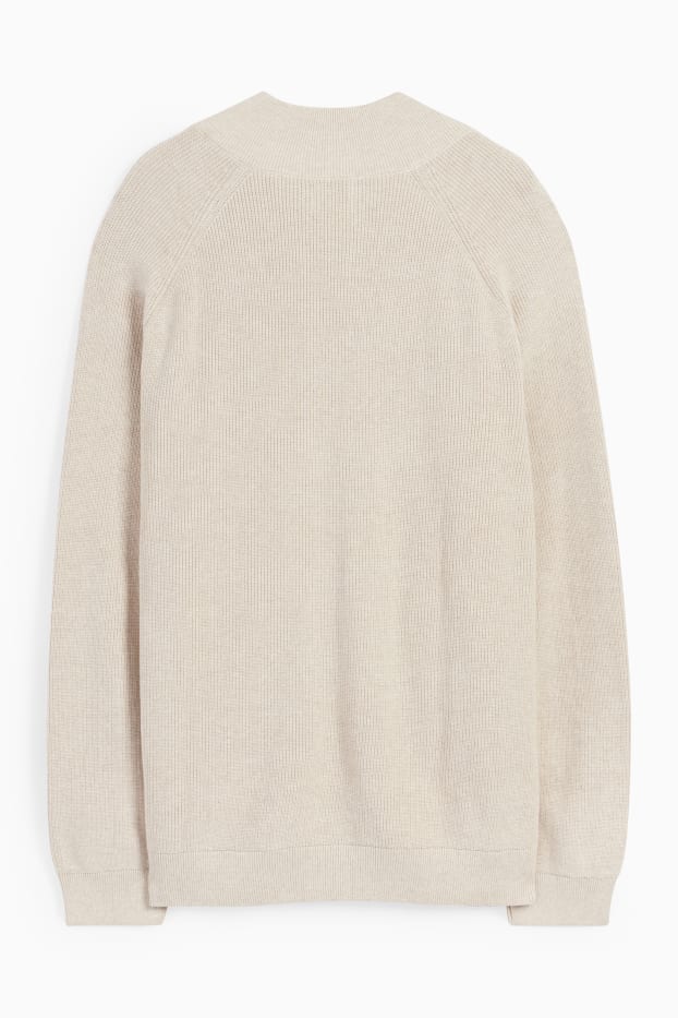 Uomo - Cardigan - beige chiaro