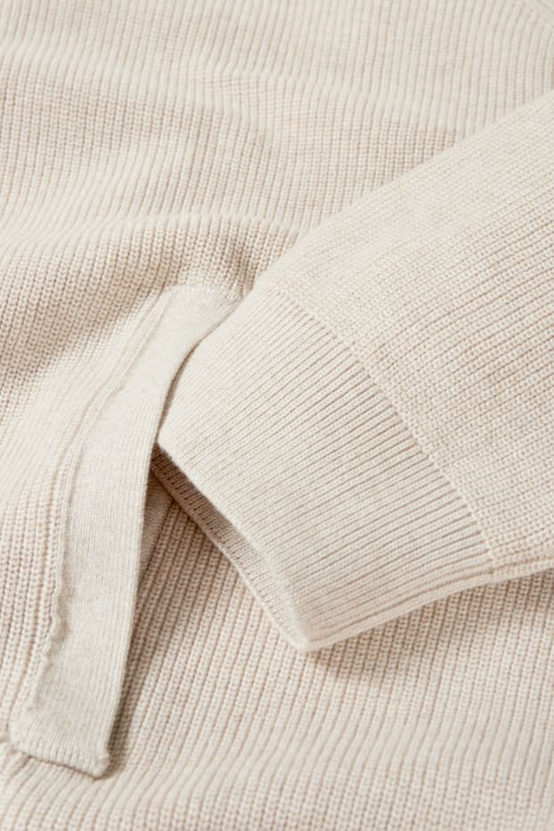 Uomo - Cardigan - beige chiaro