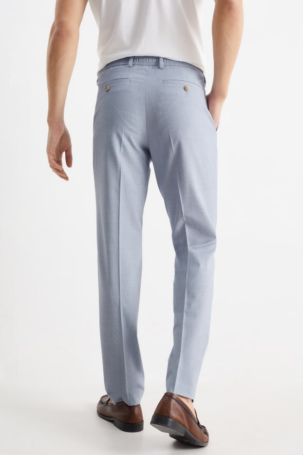 Bărbați - Pantaloni modulari - slim fit - Flex - albastru