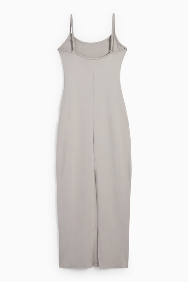 Femmes - Robe moulante - gris