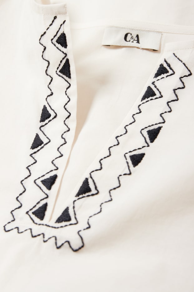 Damen - Rangsutra x C&A - Tunika - cremeweiss
