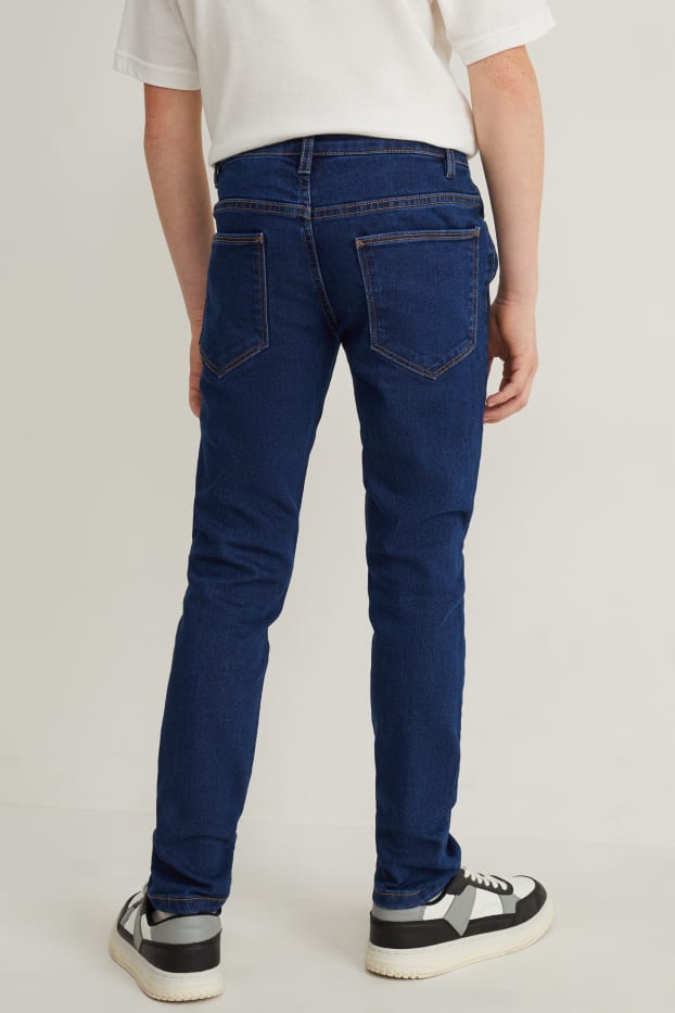 Children Boys - Multipack of 2 - skinny jeans - denim-dark blue