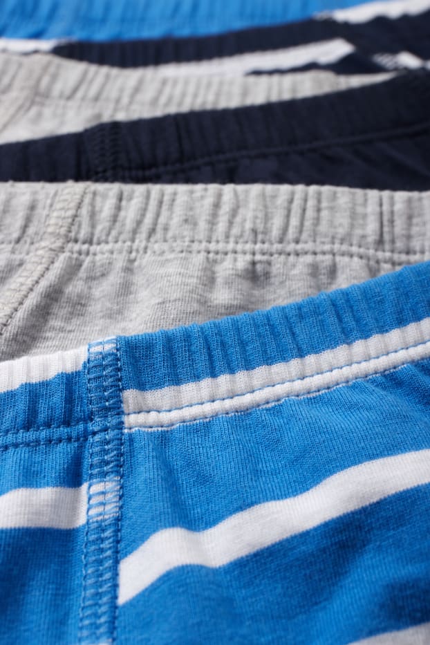 Kinderen: jongens - Set van 6 - slip - donkerblauw