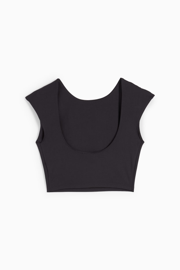 Femmes - Haut court - noir