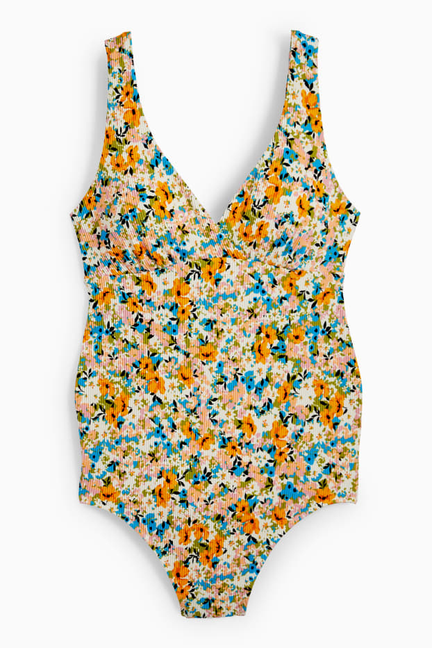 Dona - Banyador - enconxat - LYCRA® - taronja