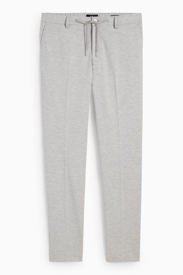 Home - Pantalons combinables - slim fit - Flex - 4 Way Stretch - LYCRA® - gris clar