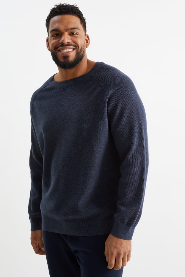 Men - Jumper - dark blue