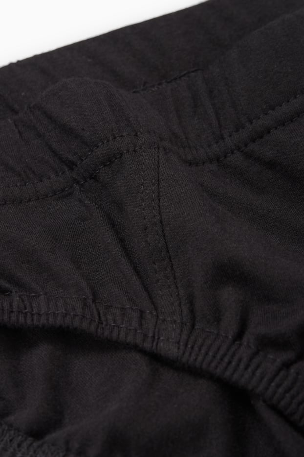 Hommes - Lot de 3 - slips - noir