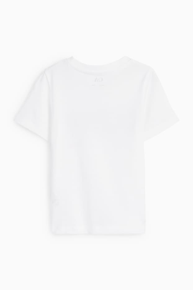 Children Boys - Czech Republic - short sleeve T-shirt - white