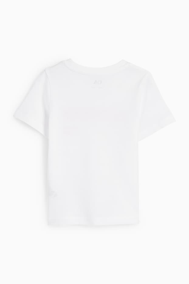 Children Boys - Austria - short sleeve T-shirt - white