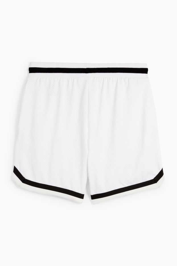 Heren - Sweatshort - wit