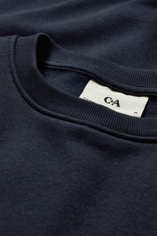 Herren - Sweatshirt - dunkelblau