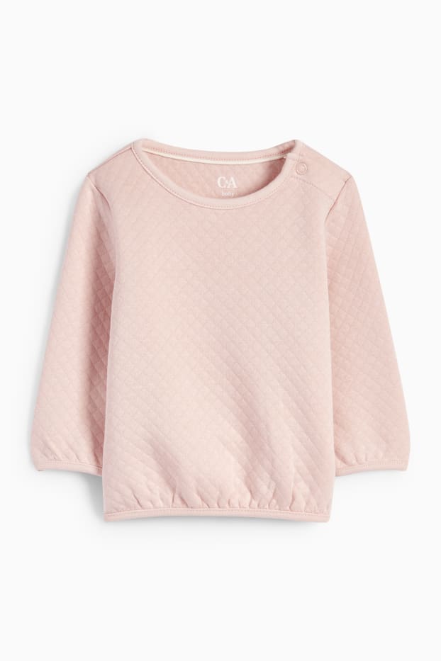 Baby: meisjes - Baby-outfit - 2-delig - roze