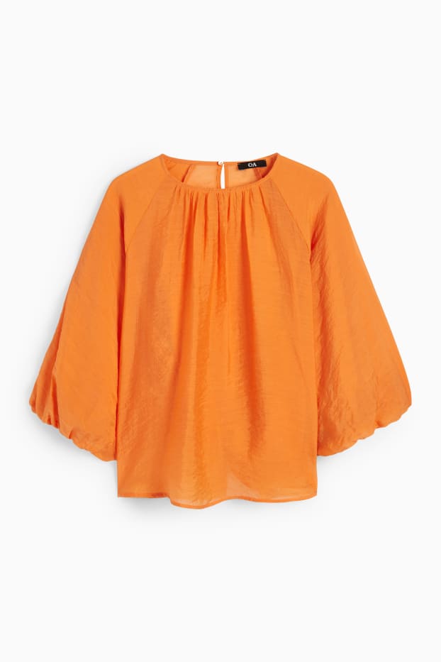 Damen - Bluse - orange