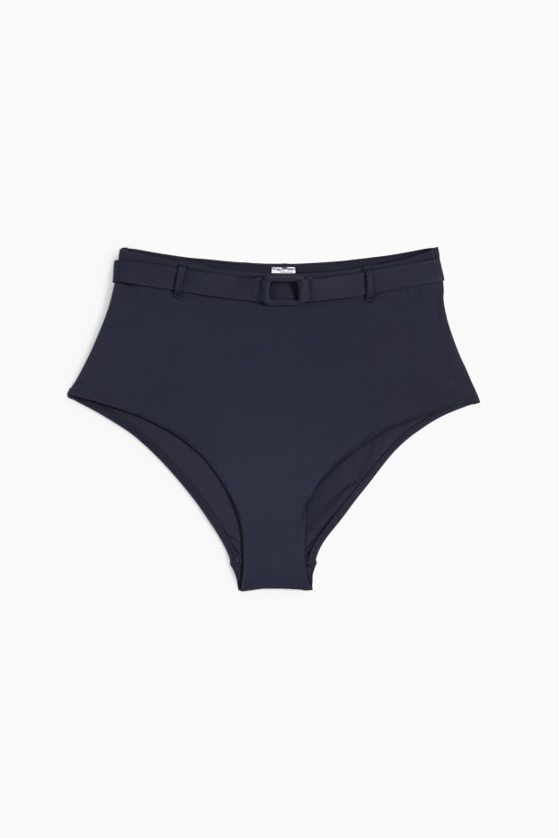 Damen - Bikini-Hose - High Waist - LYCRA® XTRA LIFE™ - dunkelblau