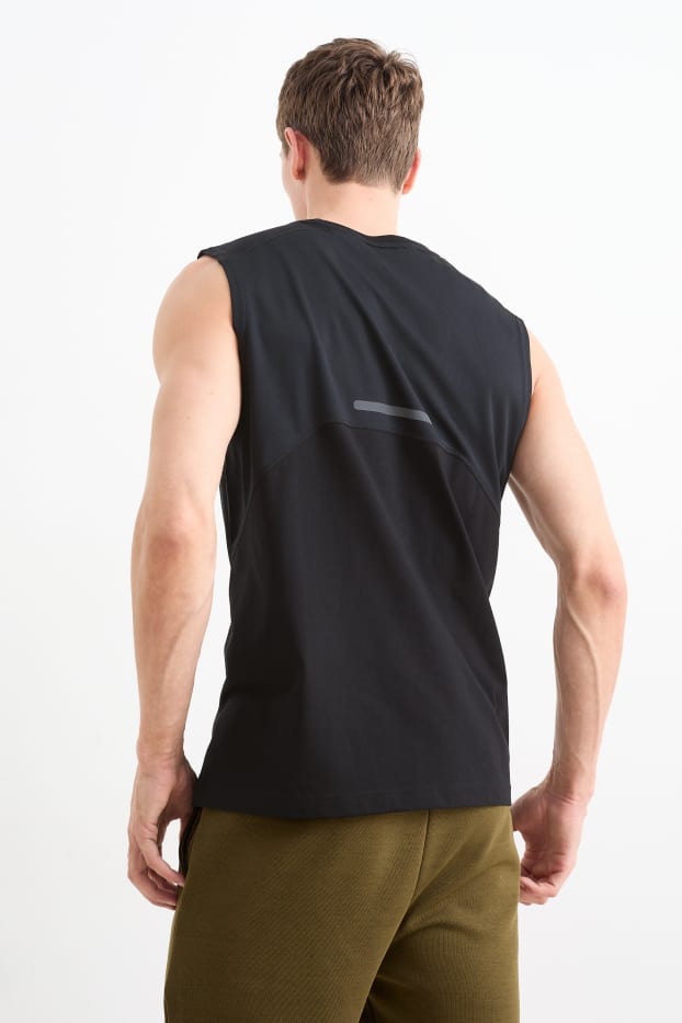 Home - Top tècnic - negre