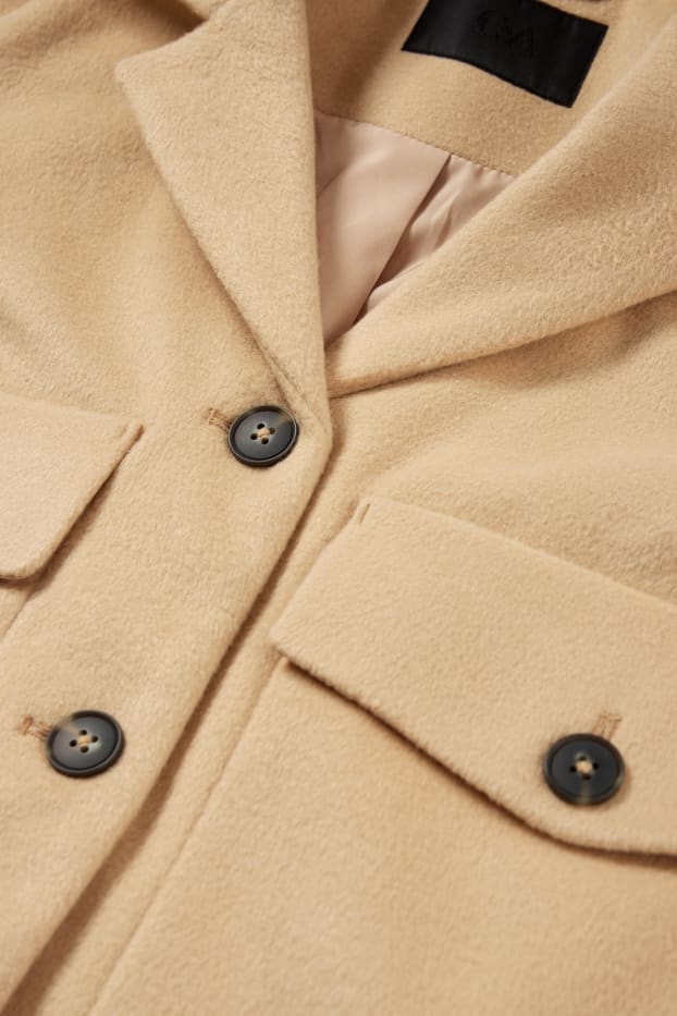 Damen - Jacke - beige