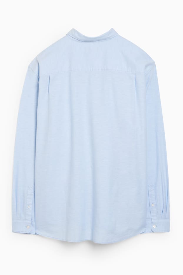 Home - Camisa Oxford - regular fit - button-down - blau clar
