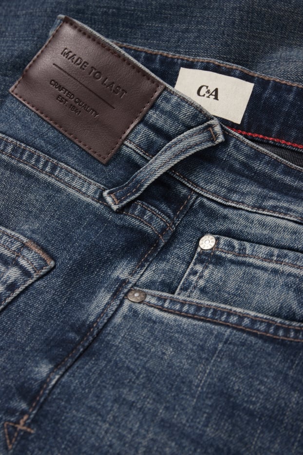 Uomo - Straight jeans - LYCRA® - jeans blu scuro
