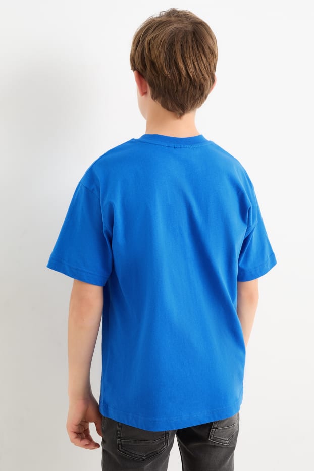 Kinderen: jongens - Set van 2 - Sonic - T-shirt - blauw