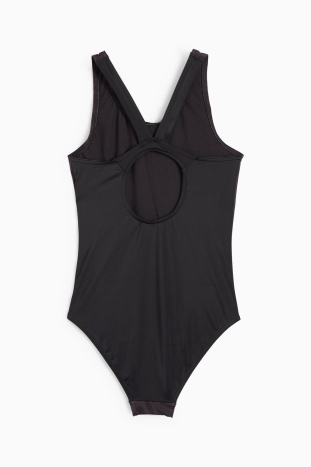 Children Girls - SmileyWorld® - swimsuit - LYCRA® XTRA LIFE™ - black
