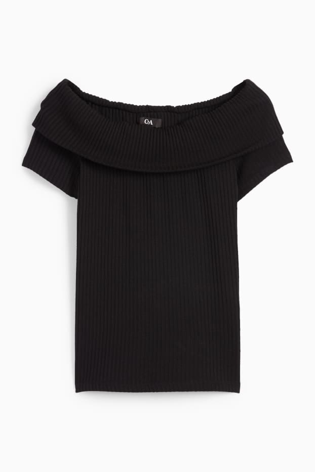 Mujer - Camiseta - negro