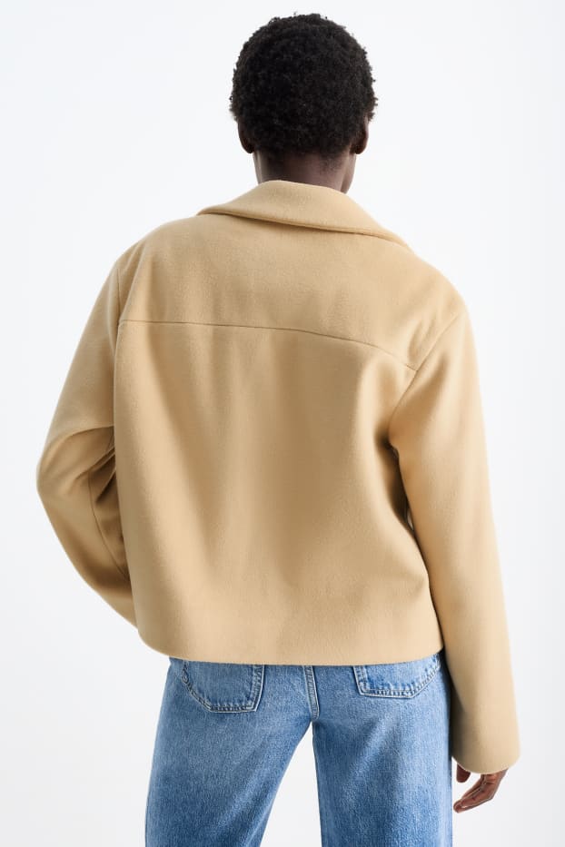 Damen - Jacke - beige