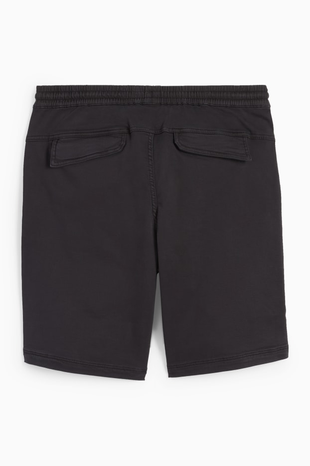 Men - Cargo shorts - LYCRA® - black
