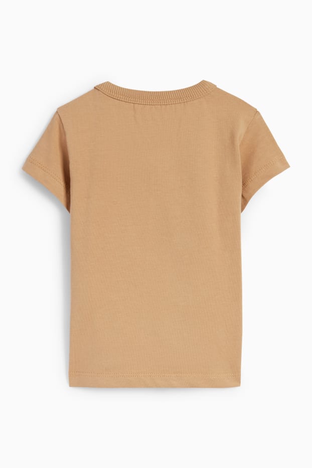 Neonati - Gabbiano - maglia a maniche corte per neonati - beige