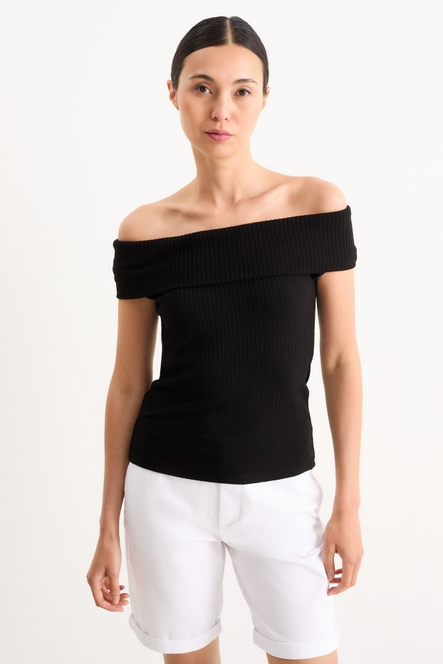 Mujer - Camiseta - negro