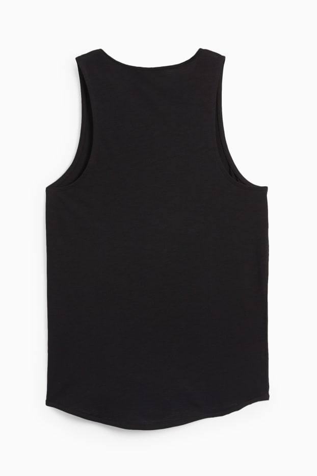 Heren - Tanktop - zwart