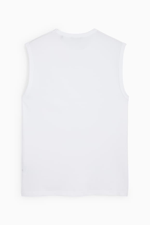 Home - Samarreta sense mànigues - blanc