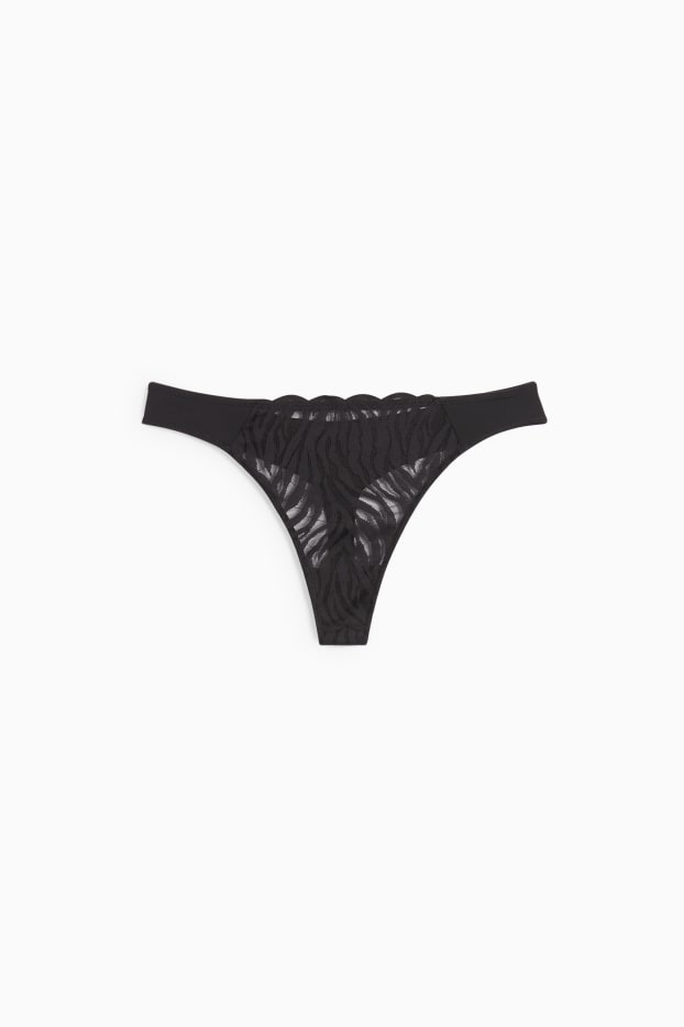 Dona - Tanga - negre