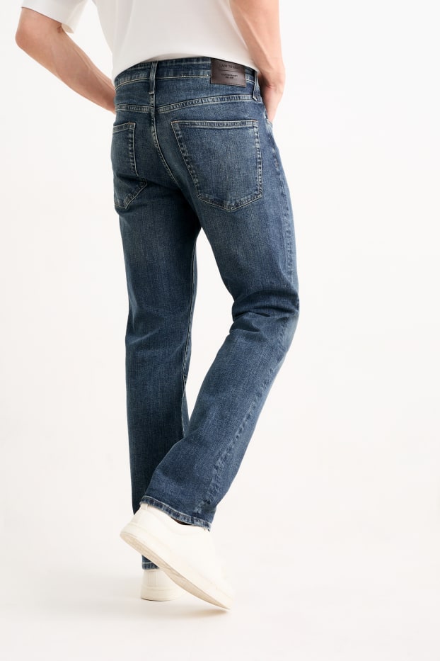Uomo - Straight jeans - LYCRA® - jeans blu scuro