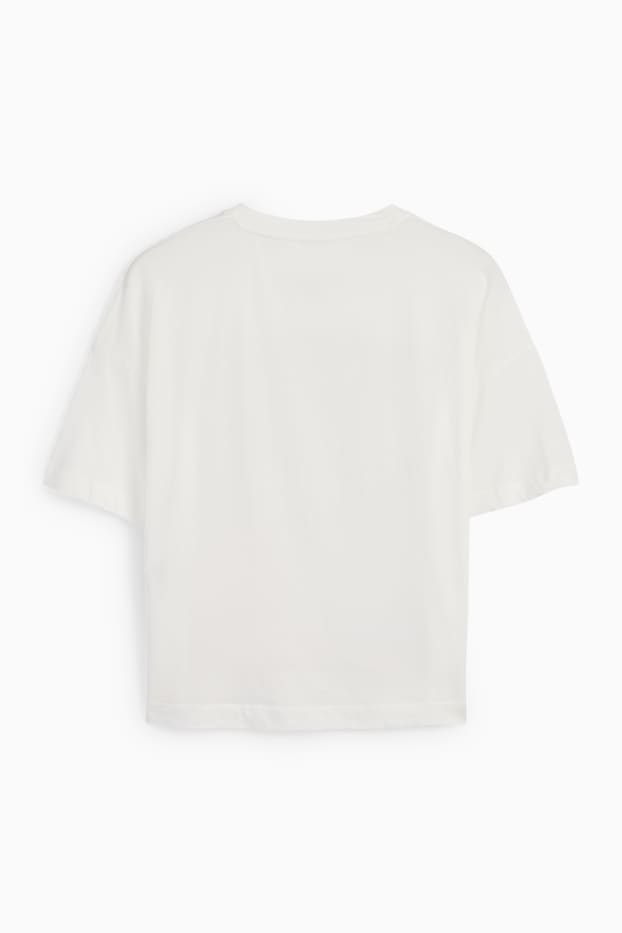 Women - T-shirt - cremewhite