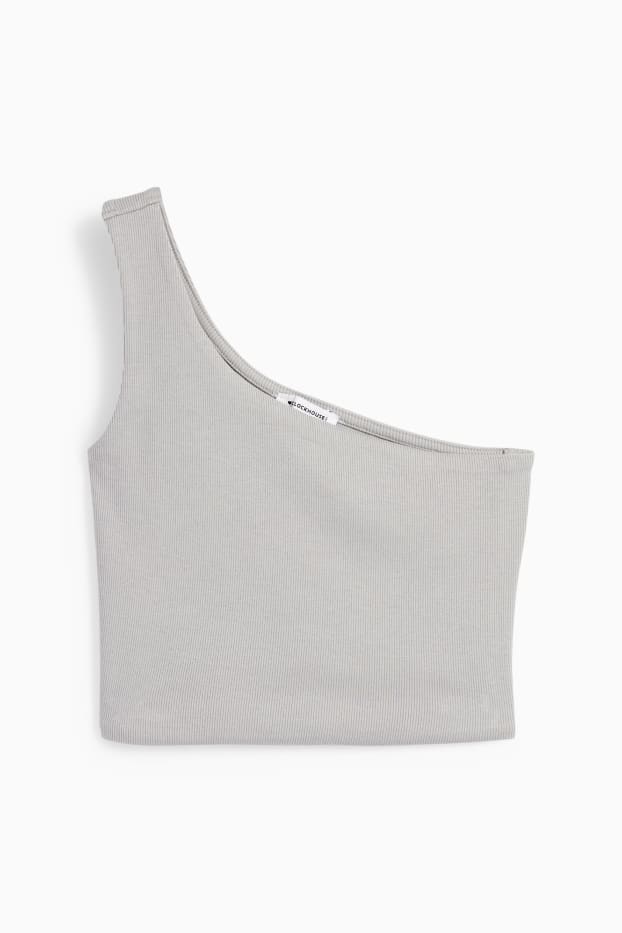 Dona - Top crop - gris
