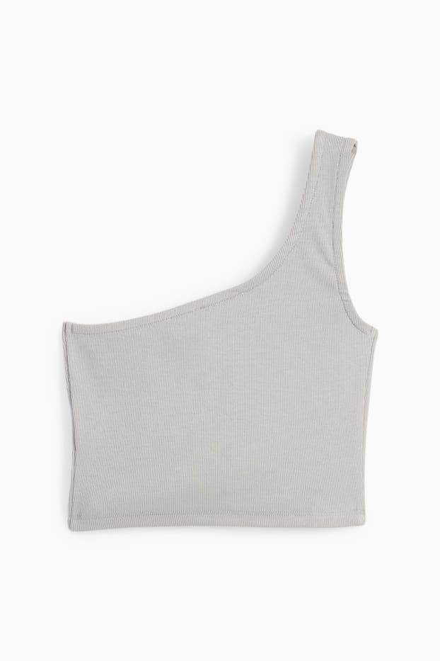Dona - Top crop - gris