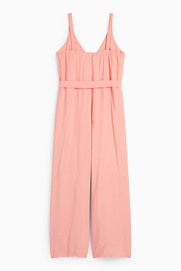 Women - Jumpsuit - dark rose