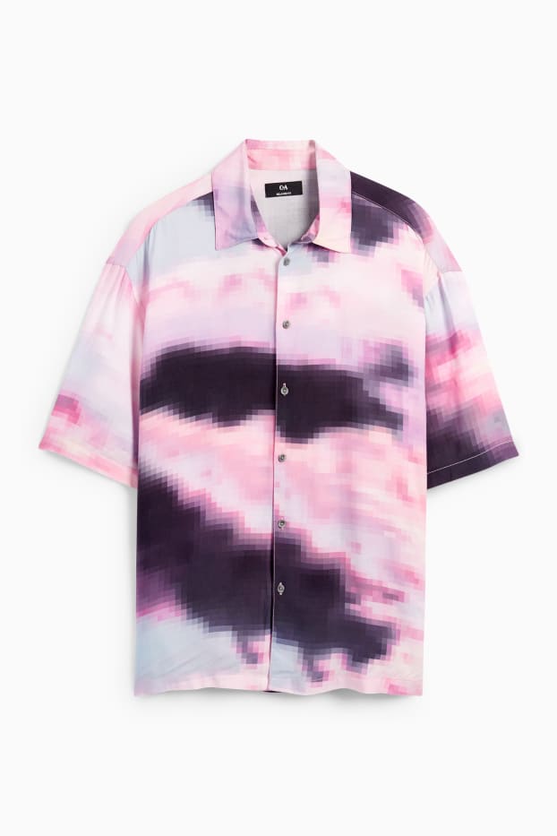 Herren - Hemd - Relaxed Fit - Kent - lila