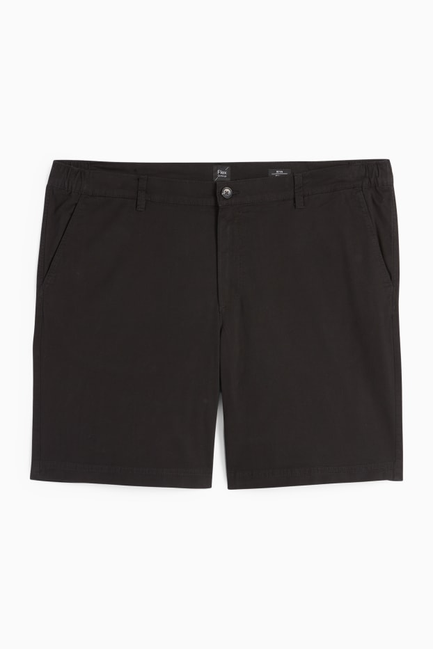 Hommes - Short - Flex - noir